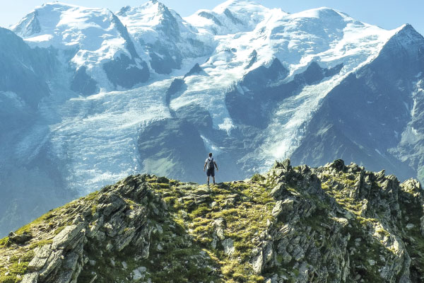 Injured Hiker in French Mountains